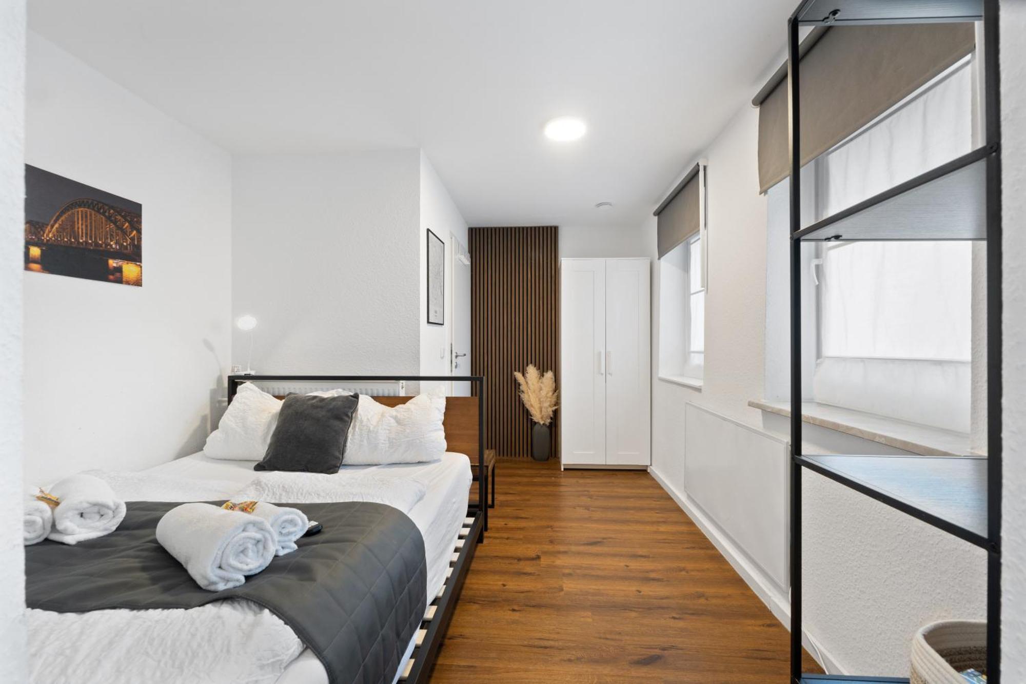 Modernes Apartement Am Rhein In Ruhiger Lage Keulen Buitenkant foto