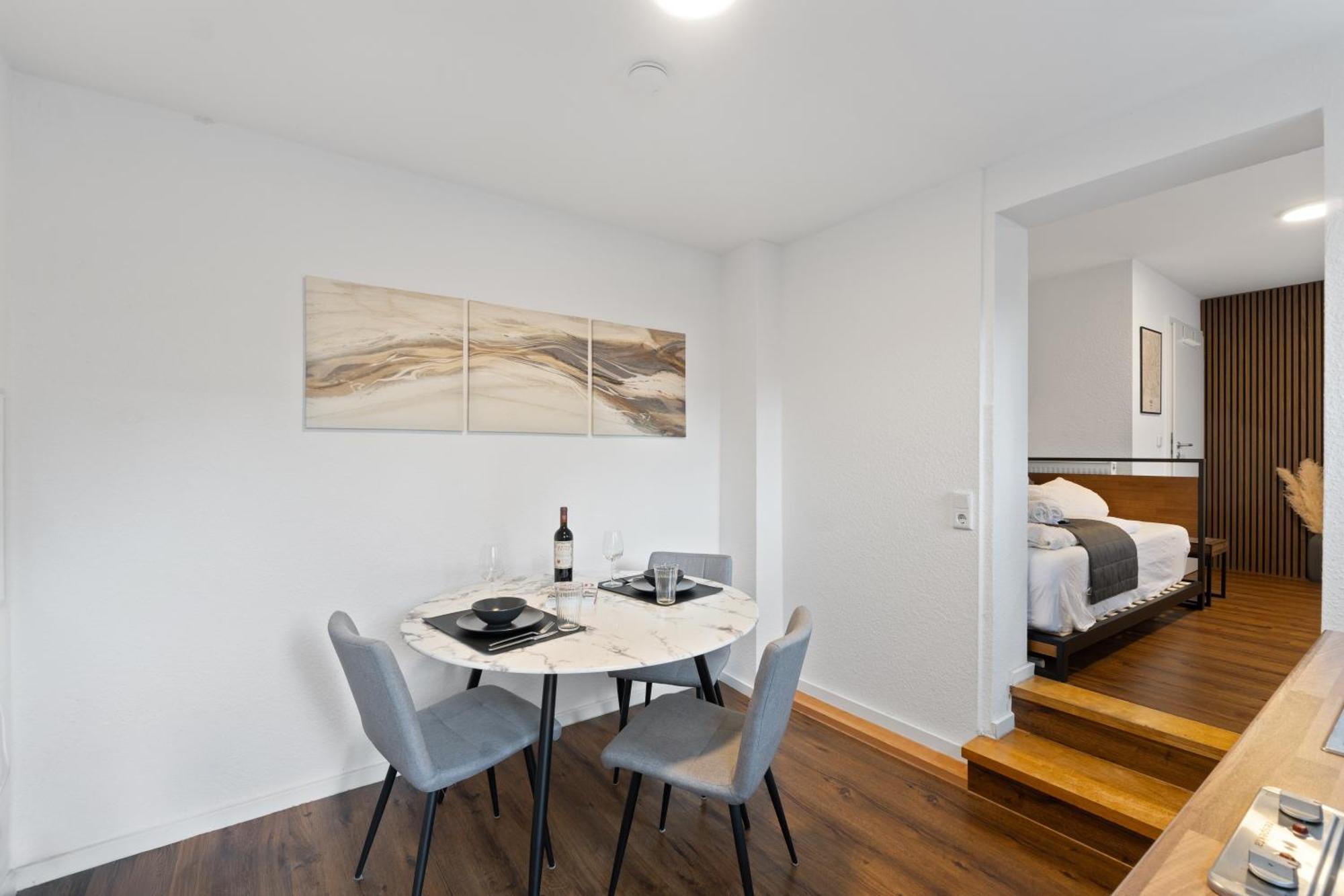 Modernes Apartement Am Rhein In Ruhiger Lage Keulen Buitenkant foto