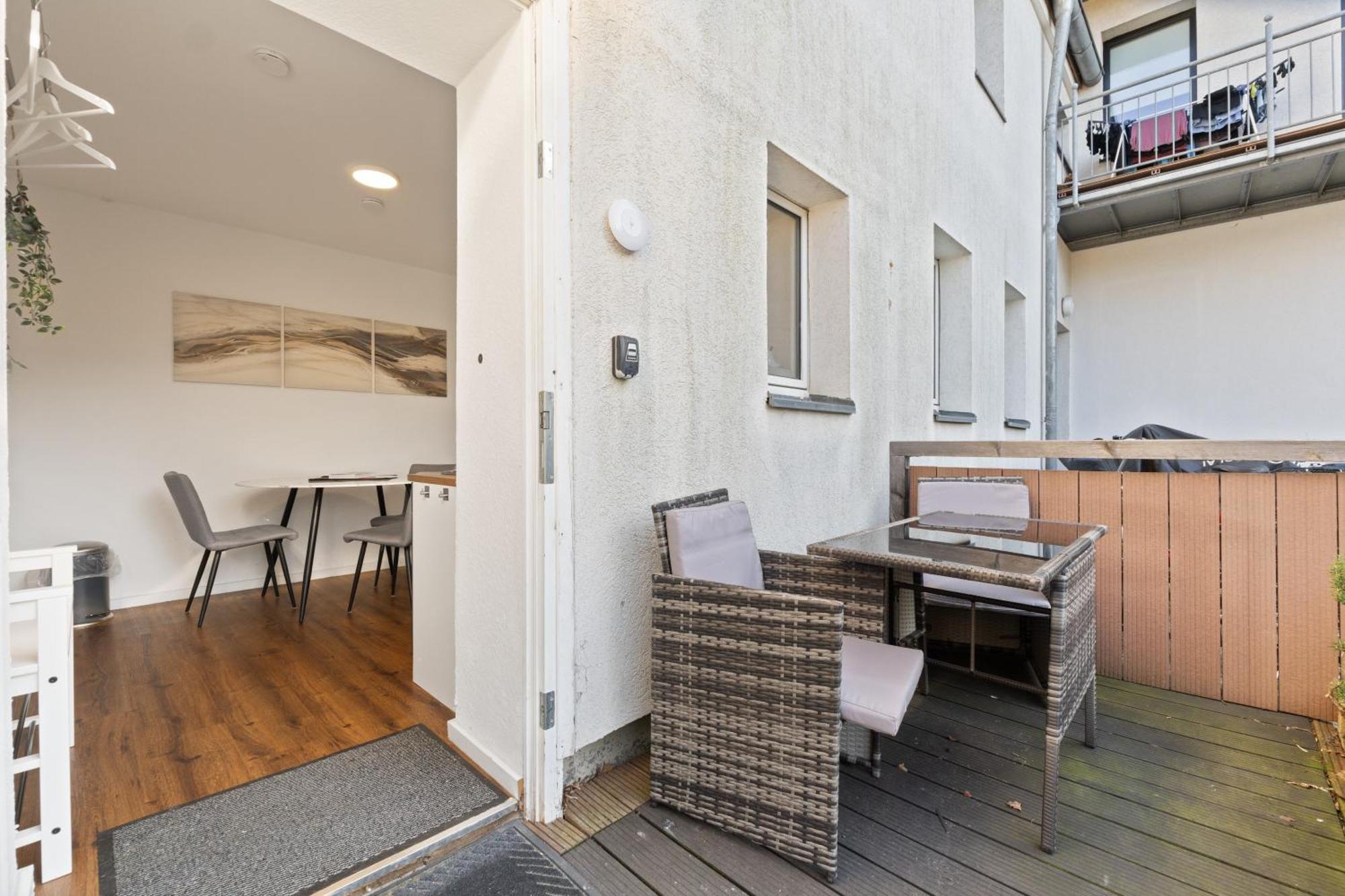 Modernes Apartement Am Rhein In Ruhiger Lage Keulen Buitenkant foto