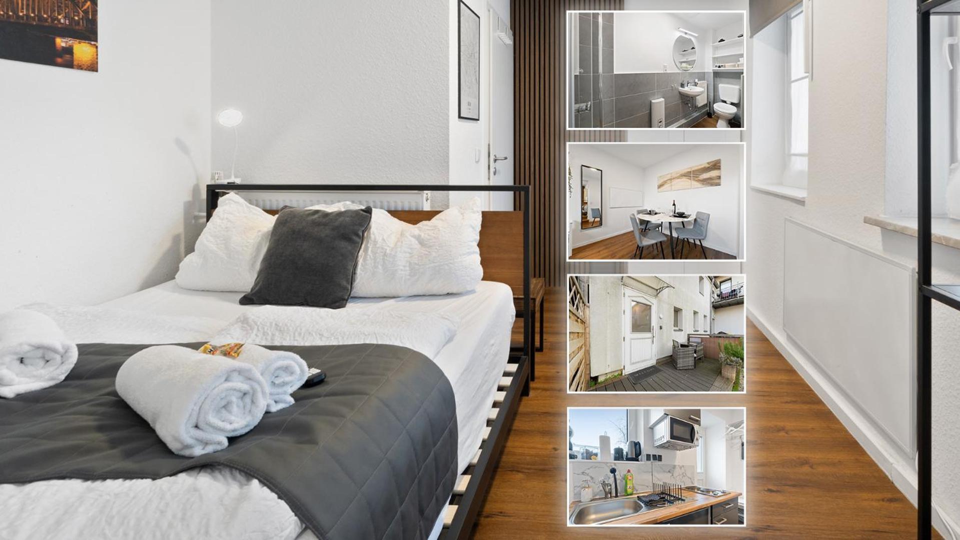 Modernes Apartement Am Rhein In Ruhiger Lage Keulen Buitenkant foto